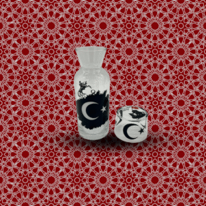 MİLANO GLASS ÇANAKKALE GEÇİLMEZ BAŞUCU SÜRAHİ